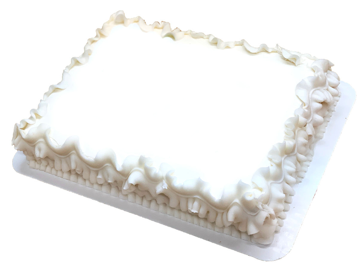 No Decoration Sheet Cake