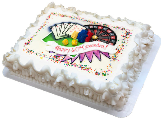 Custom Design Sheet cake