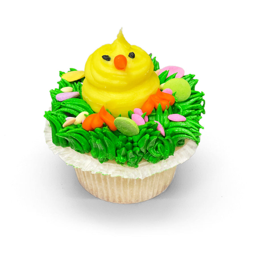 Easter Chick Cupcake