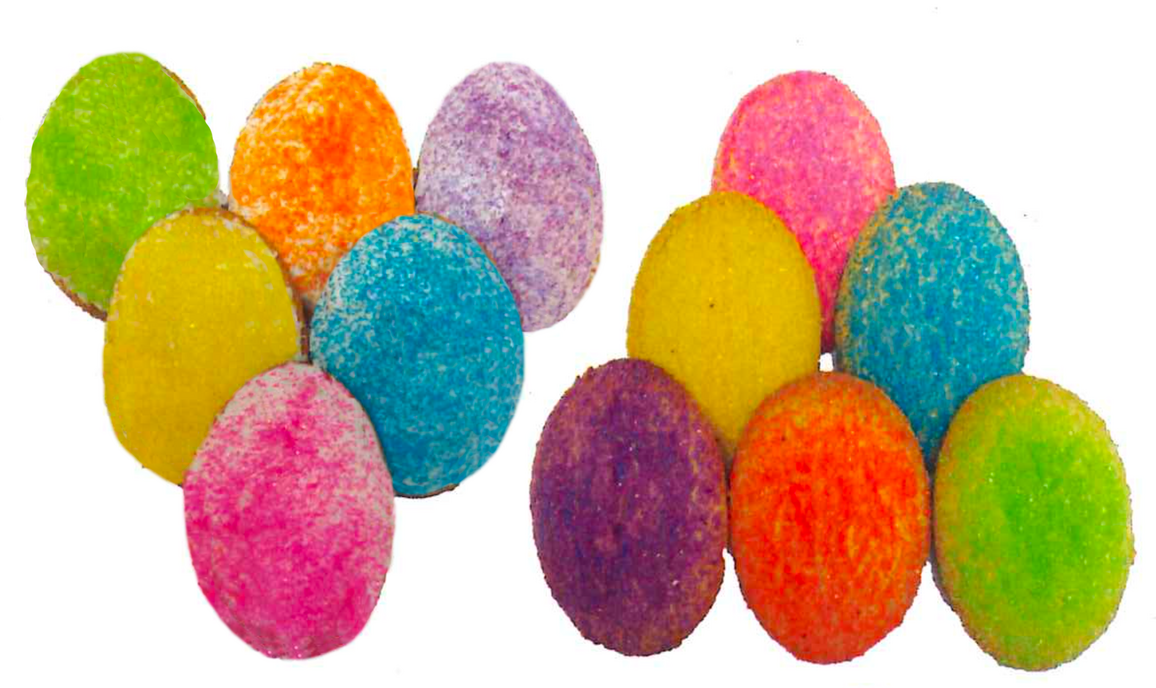 1 Dz Colorful Egg Cookies