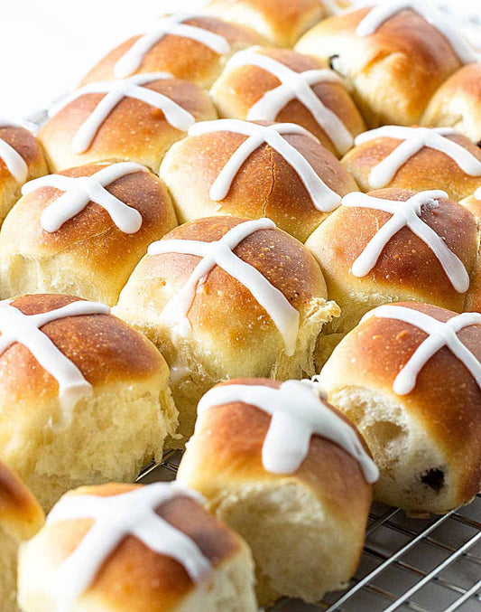 Hot Cross Buns (6 pcs)