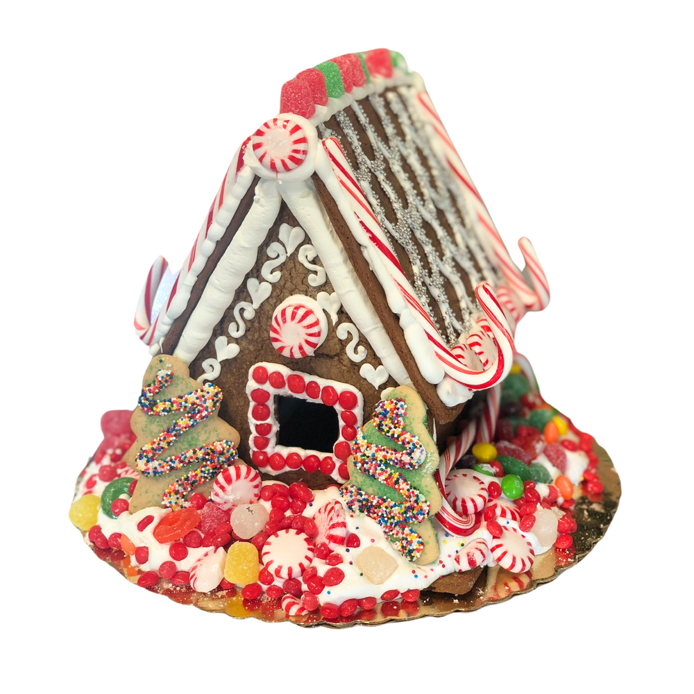 Decorated Gingerbread House