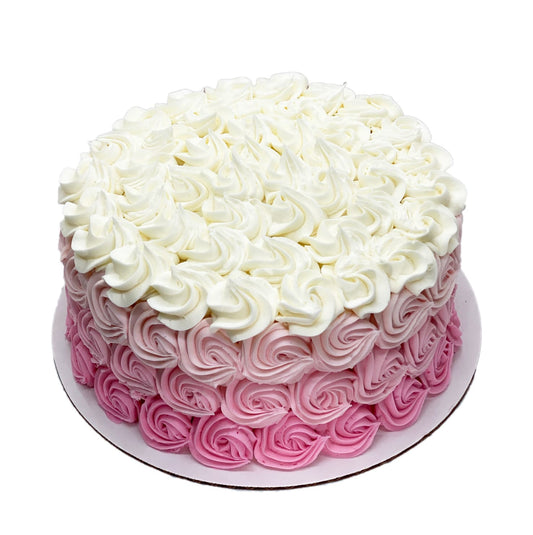 Swirly Rose cake