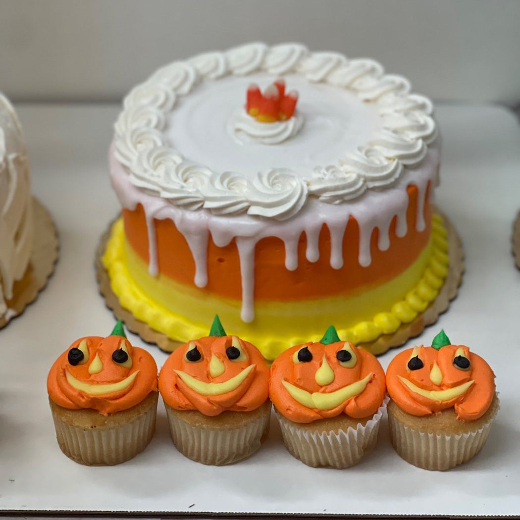 Candy corn cake