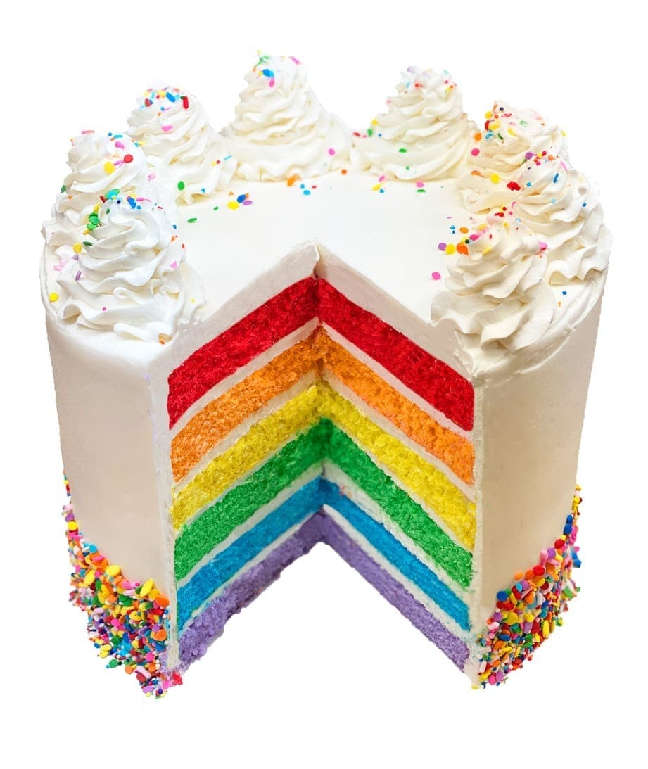 8" Rainbow Cake