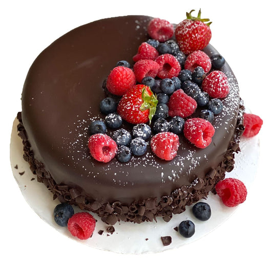 Chocolate Mousse with Berries